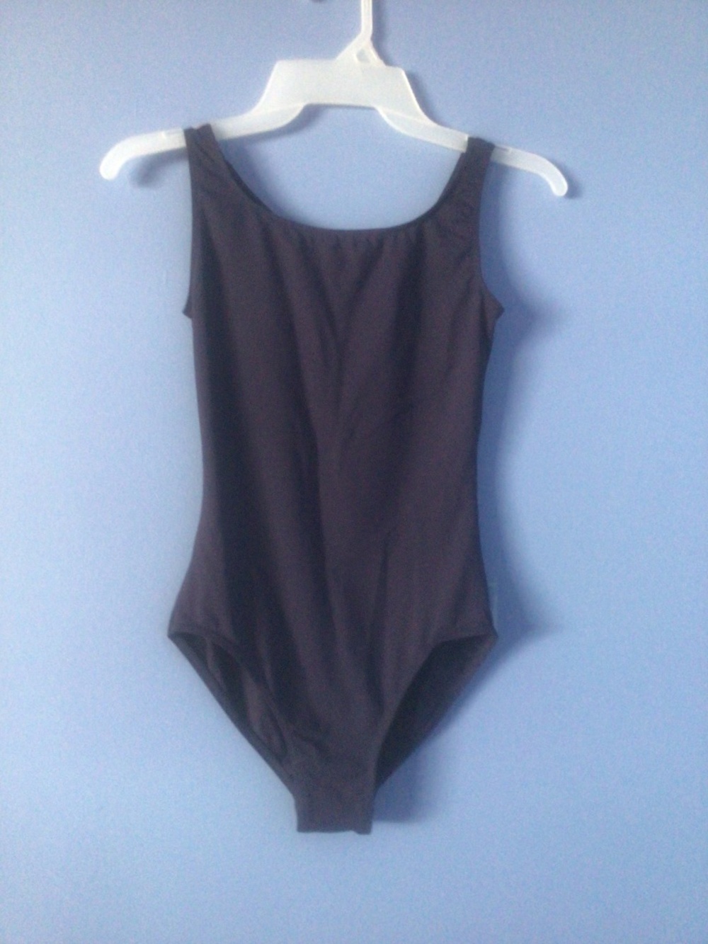 Blue Bloch Womens Faire Microlux Tank Leotard size Small